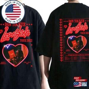 Don Toliver Love Sick Tour Shirt North America Fan Classic T-Shirt 2 Sided